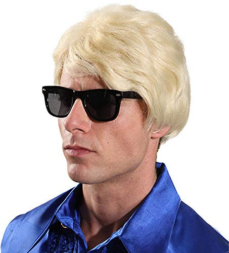 PARTY DISCOUNT Perücke Heini, hellblond