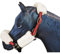 Engel Reitsport | Halfter Set (4-TLG.) inkl. Nasenschoner, Genickschoner und 2X Backenstückbezug SET4-WEI Lammfell Weiss (Set 4)