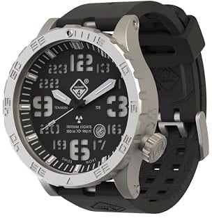 Hazard 4 Heavy Water Diver(TM) BlackTie: Titan Tritium dykarklocka - GGYG