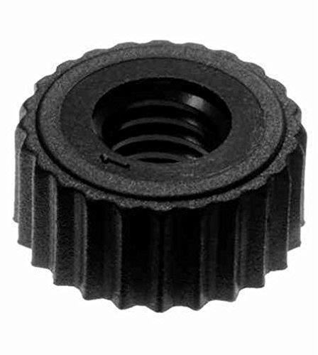 Kunststoff Rändelmutter M5 schwarz Nylon mit Glasfaser 5 Stück