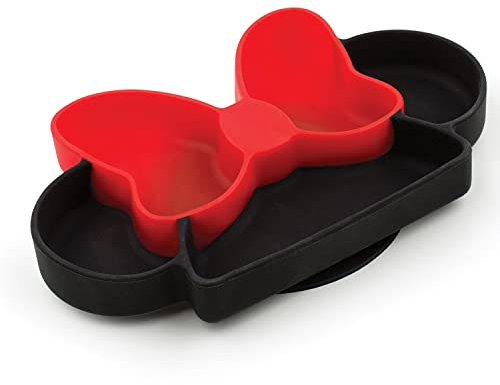 Disney Suction Silicone Baby & Kid Grip Dish, Minnie Mouse