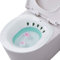 Bwelcam Baño de asiento plegable para inodoro, bidé, lavabo de asiento portátil, se adapta a inodoros universales y silla con inodoro
