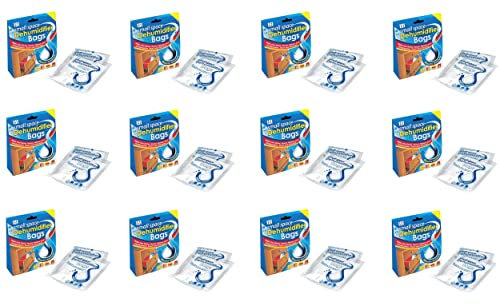 12 Packs Of Small Space Dehumidifier Bags Mini Moisture Trap For Damp Mould Control Car Caravan Home