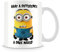 Giftme What A Difference A Dave.e Makes Animation Characters Birthday, Christmas, Secret Santa Coffee Tea Mug Unique 11oz White Ceramic Mug.