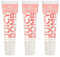 essence Juicy Bomb Brillo de labios brillante No. 101, transparente, brillante, radiante, fresco, brillante, vegano, sin alcohol, sin parabenos, sin partículas de microplástico, paquete de 3 (3 x 10