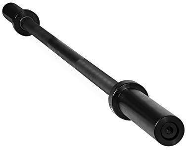 CAP Barbell Solide, olympische Stange, 1,5 m, Schwarz (5,1 cm)