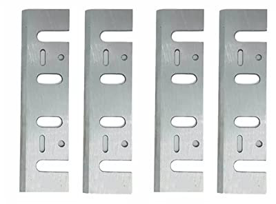easyhaha 110 mm HSS-Hobelmesser for Ma-kta 1911B 1912B 1002BA, Interskol Electric 110 x 29 x 3 mm Hobelmesser-Werkzeug, 4 Stück