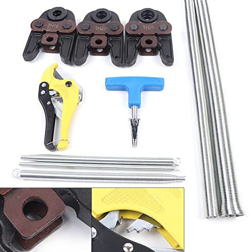 Pressbacke Presszangen Mit TH16 TH20 TH26, Für Verbundrohr, Tragbar Metall Werkzeug Set