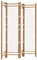 vidaXL Paravent 4-TLG. Faltbar Raumtrenner Raumteiler Trennwand Umkleide Sichtschutz Spanische Wand Wohnzimmer 160cm Bambus Canvas