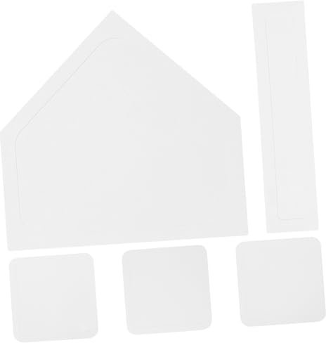 Anneome 5pcs Thickened Wear-resistant Rubber Baseball Bases Pitcher Plate for Training and Games Non Slip