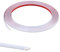 5M Moulure Décorative Autoadhésive Bord de Papier Peint Carrelage Miroir Mur Plafond Armoire Baguette de Finition PVC Bandes de Calfeutrage Bande Décoration Murale,8mm Blanc