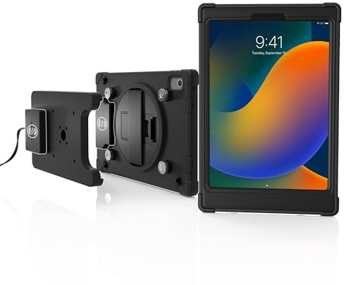 Wireless Charging Case for iPad Air 4/5 – CTA Inductive Charging Case and Dock with Impact-Resistant Thick Silicone Cover for iPad Air 4th & 5th Generation 10.9” (PAD-ICCAIR45)