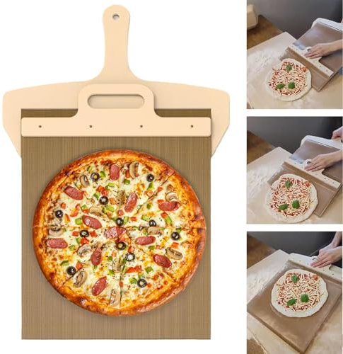 Lizzbeoal Pala para pizza (30 x 50 cm)