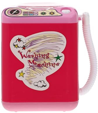 Supvox Mini-Waschmaschine Spielzeug Für Junge Mädchen Reinigungswerkzeug Für Make-up-Pinsel Pädagogisches Kinderspielzeug Simulationsspielzeug Zum Haus Spielen
