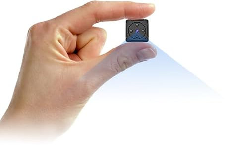 Camera Espion,HD 1080P Mini Caméra Espion sans Fil Discrete,Micro Spy Cam Cachee sur Batteries avec Détection Mouvement Vision Nocturne,Interieur/Exterieur Camera Surveillance Invisible sans Internet