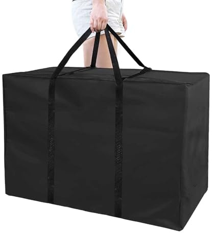 Aufbewahrungstasche für Klappmatratze – Faltbare Tragetasche mit Griffen, Wasserabweisendes Material, Reißfest | Schutz für Gästebett, platzsparende Lösung, Mehrgrößen-Kompatibilität
