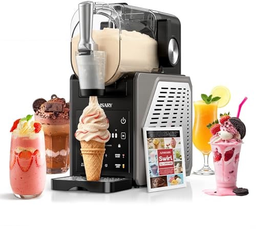 Machine Slushie 2,5 L & Machine à Glace pour Maison, 6 Programmes