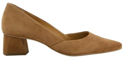 Paul Green 3815-149 Damen Klassische Pumps Rauleder in braun - Gr. 36