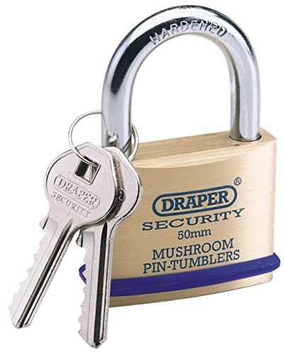 Draper 64162 Solid Padlock 50mm