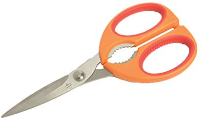 MASTRAD - Ciseaux De Cuisine - Orange & Framboise - Casse-noix - Ambidextre, 95x10x210