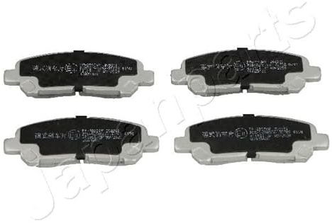 JAPANPARTS PP-2000AF Bremsbelagsatz Bremsbeläge Hinten Kompatibel mit TOYOTA Highlander II XU40