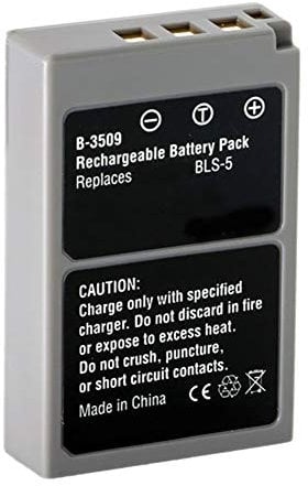 Digital Camera and Camcorder Battery for Olympus PS-BLS5, BLS-5, E-P3