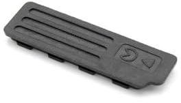 vhbw Kontaktabdeckung kompatibel mit Nikon D830E, D800, D800E, D810 Kamera Batteriegriff-Anschlüsse - Gummi, Schwarz