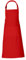 RAJRANG BRINGING RAJASTHAN TO YOU Delantal de chef rojo de algodón con bolsillo Correa ajustable para el cuello Delantal Uso Cocina 68 x 88 cm