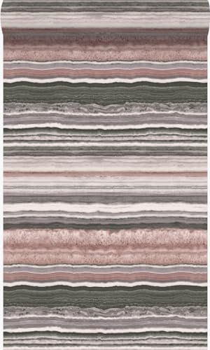 Origin papier peint pierre de marbre en couches rose quartz 53 cm x 10.05 m Wallcoverings