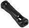 Bewinner Convertidor de Adaptador Motion Plus Adaptador de Sensor MotionPlus + Estuche de Silicona para Control Remoto Wii (Negro)