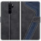 MOBESV Hülle für Xiaomi Redmi Note 8 Pro Handyhülle, Lederhülle mit Kartenfach, Klapphülle mit Ständer, Flip Case Handytasche Schutzhülle, Modisch Schwarz