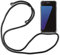 Hülle Kompatibel mit Samsung Galaxy S7 Edge | Handykette Smartphone Halskette Hülle mit Band | Handyhülle mit Kordel zum Umhängen Kompatibel für Galaxy S7 Edge | Schwarz