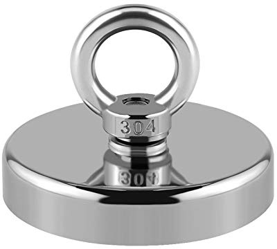 Ant Mag Magnetangeln, robust, 350 kg, magnetisches Angeln mit Neodym-Magneten aus seltenen Erden zum Zurückholen in Flüssen, Seen, Wasser