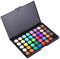 Tavolozza di ombretti 40 colori con set di pennelli, ombretti lucidi opachi Palette di trucco Polvere colorata altamente pigmentata resistente all'acqua(#2)
