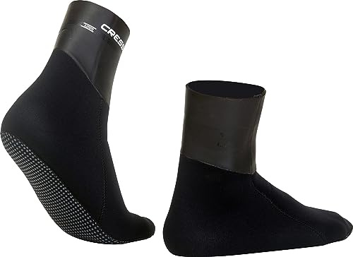 Cressi Sarago Socks (3 or 5mm) - Neopren Thermoschuhe 3 or 5mm, für Erwachsene Unisex