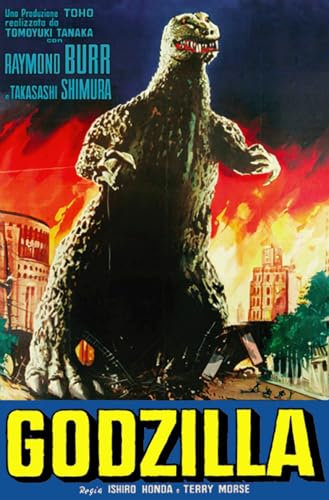 Buyartforless Poster, Motiv: Godzilla It's Alive 1956 Titan of Terror, 91 x 61 cm