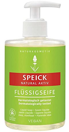 Speick Natural Aktiv - Flüssigseife, 300ml (3 x 300ml)