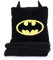BATMAN - Coussin Plaid 2 en 1 Batman Ado 140x100 cm - 100% Polyester - Noir