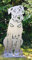 Terma Stahldesign Rost Hund Airedale Terrier Lebensgroß Handmade Germany tolle Gartendeko aus Metall Figur deko Geschenk Rostfigur Garten deko Gartenfigur, hundegrab deko