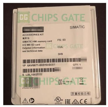New 6AV6671-8XB10-0AX1 Memory Card 512MB 6AV66718XB100AX1