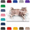 PatchHome Katzenbett – Oeko-TEX Zertifiziert – Katzenmöbel – mit recyceltem Styropor gefüllt – Katzensofa – Made in Germany – 50x40x15 cm – Weiss