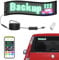 VEVOR Programmierbares LED-Schild, P5 Vollfarb-LED-Scrolling-Panel, DIY-Anzeigetafel, Bluetooth-App-Steuerung, Text, Muster, GIFs Nachrichten-Ladenschild 38 x 10 cm