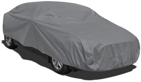 Kavolet Autoabdeckung Vollgarage Vliesstoff Autogarage Autoplane für Regen Sonne Staub Schutz, Abdeckplane Wetterfest Halbgarage, Faltgarage für Limousine und Kombi (572x203x122 cm) Gr. XXL