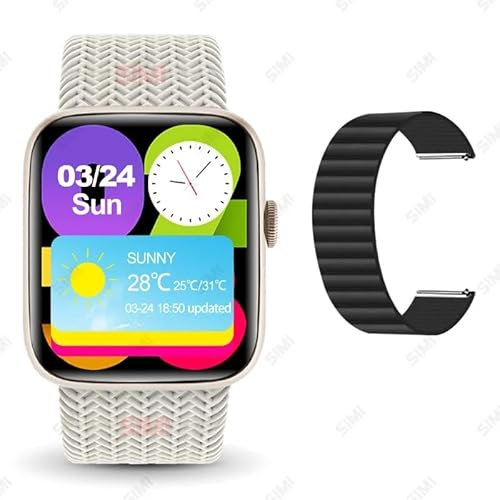 Smartwatch HK9 Pro Max+ Gen4 AMOLED 2024 da uomo e da donna, album fotografico NFC, bussola, chat, GPT, orologio sportivo aggiornato (nero alpino A)