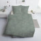ESTELLA Mako-Satin Bettwäsche 135x200 Luan Mint Uni Waben Rauten 7919-520