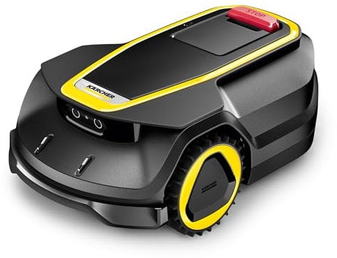 Kärcher Robot tagliaerba RCX 4, superficie coperta: 1.500 m², fino al 60% di pendenza, trazione integrale, rilevamento degli ostacoli, GPS + RTK + telecamera