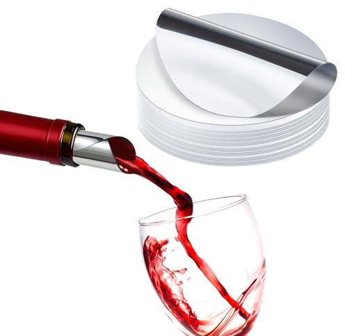 Songella Versatore Di Vino Salvagoccia Riutilizzabile Salva Goccia Per 50 Pezzi Bottiglie Partito Compleanno Matrimonio