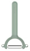 Mepal - Edelstahl-Sparschäler Chef it - Sicheres und Effizientes Schälen - Scharfe Edelstahlklinge - Spülmaschinengeeignet - Küchenutensilien - 17 cm - Nordic sage