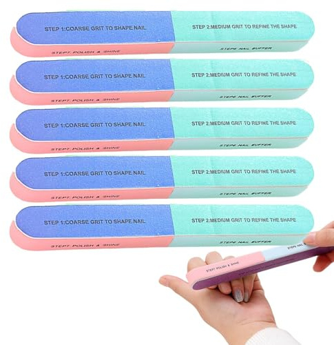 Buffer Per Unghie Manicure, Forniture Di Bellezza, o Per La Casa | Lime Per Unghie A 7 Lati Forniture Per La Cura Di Sé, Pedicure, Salute Per Casa, Viaggio, Sposa, Anziani, Famiglia