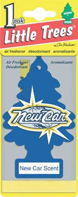 LITTLE TREES Car Air Freshener | Hanging Paper Tree for Home or Car | Vanillaroma | 3 Pack